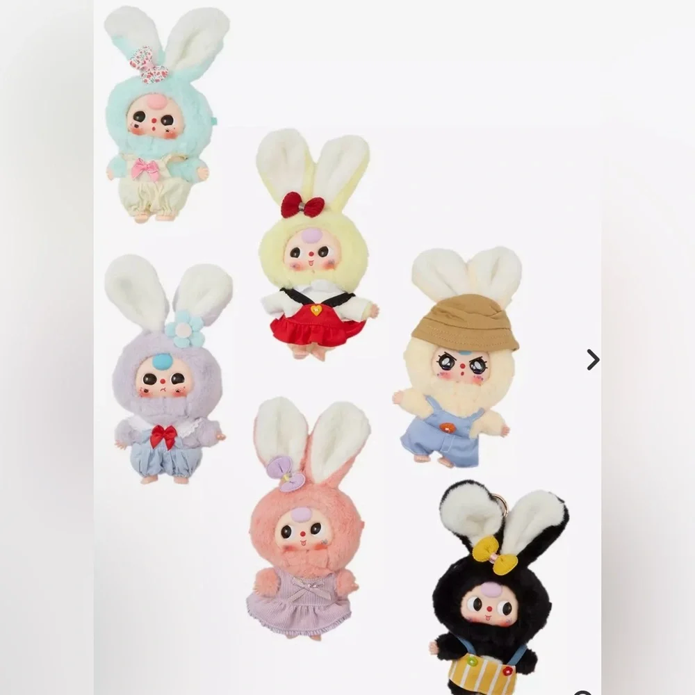 Baby Three Macaron 🐰 Blind Box Plush Bag Pendant/ keychain/bag charm✨SEALED✨